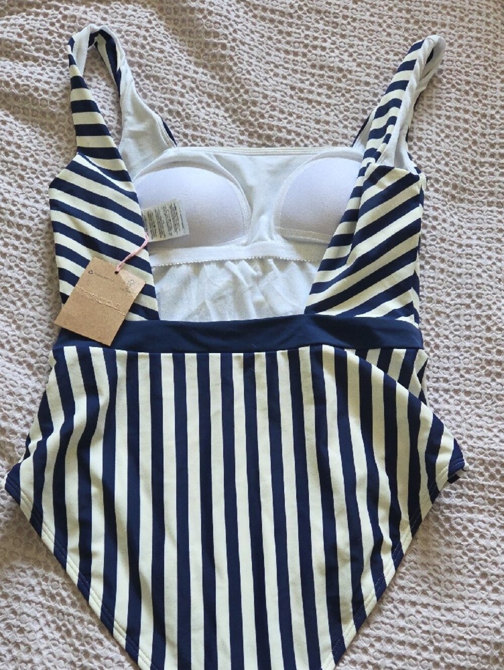 NWT Boden Lafkada Square Neck Swimsuit - Picture 2 of 3